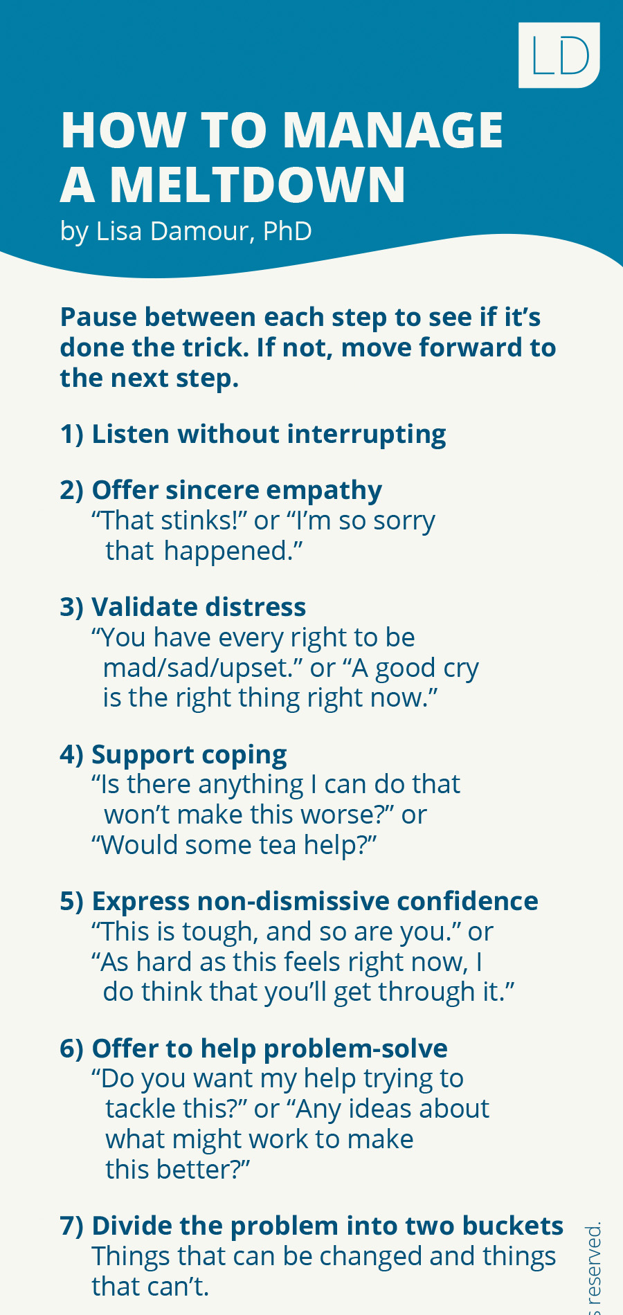 How to Manage a Meltdown